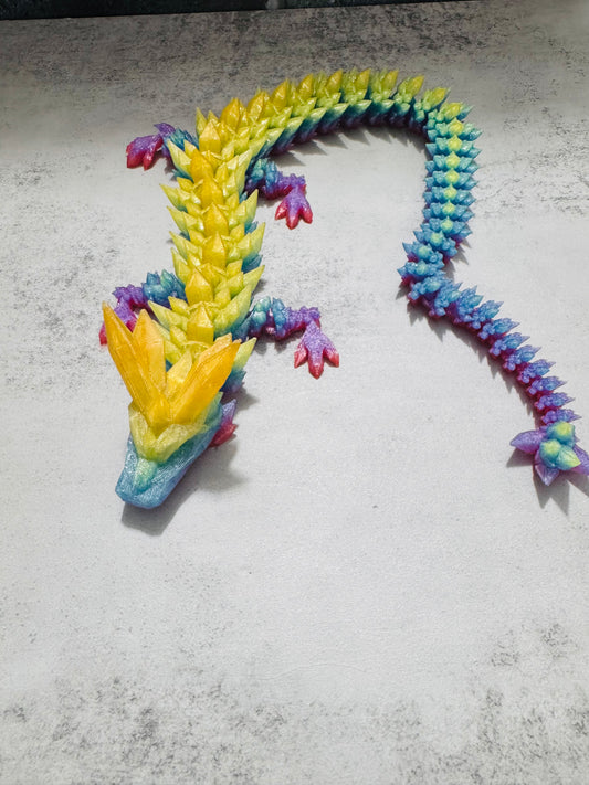 3D printed Tadling Translucent Rainbow RTS