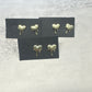 Gold Drippy Heart Stud Earring