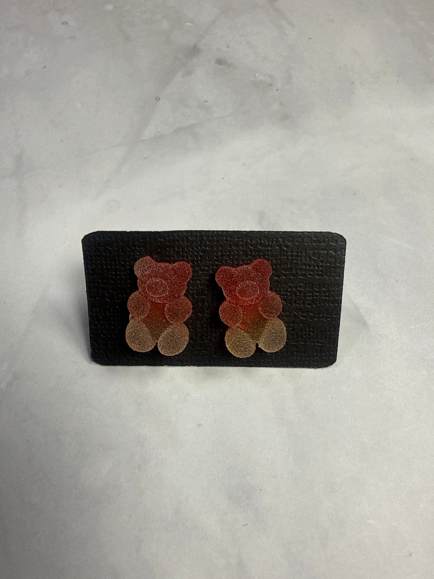 Ombre Gummy Bear Stud Earrings