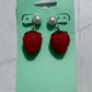 Small Strawberry Dangle