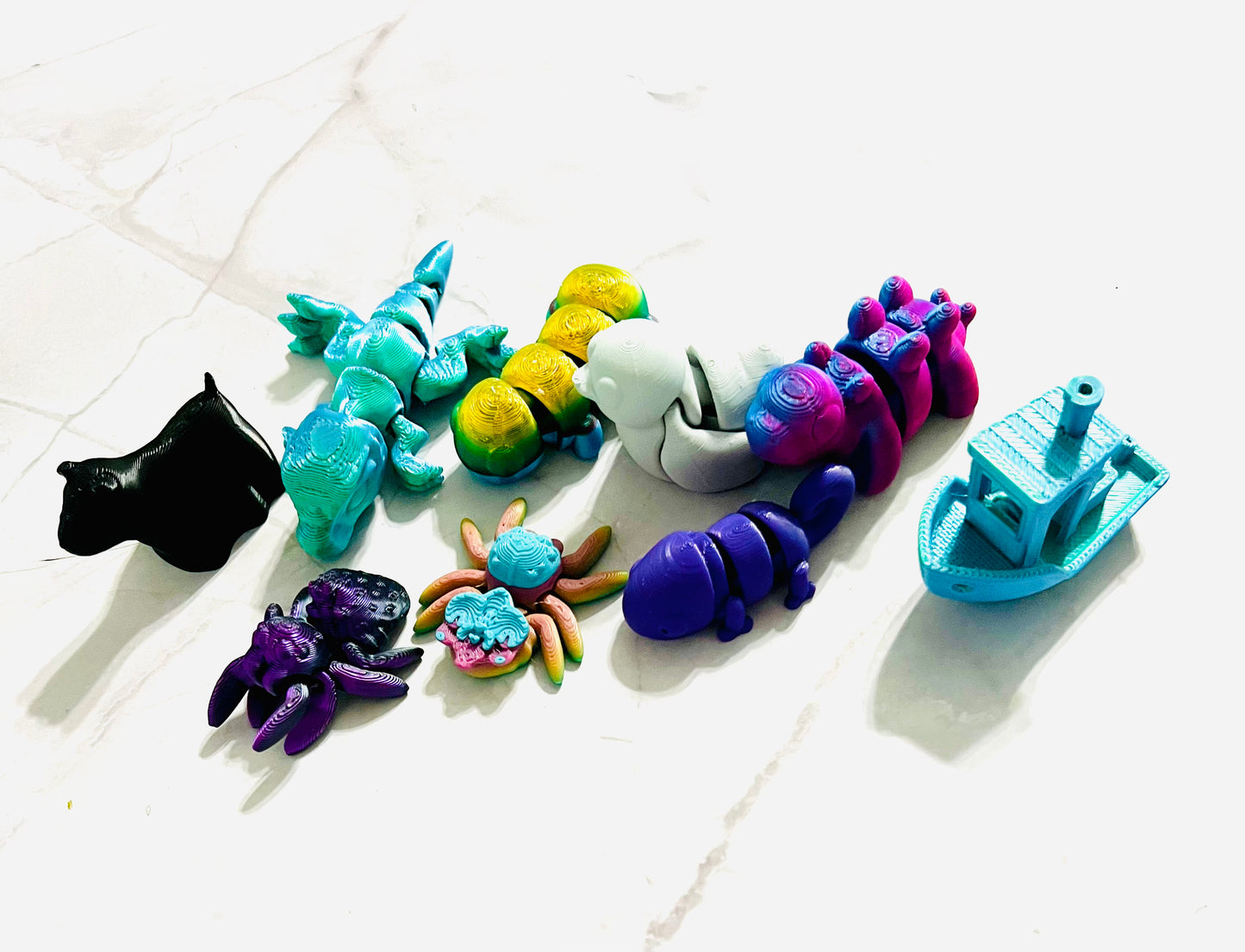 3D Printed Random Animals