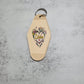 Librarian Motel Keychain
