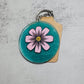 Flower Resin Keychain