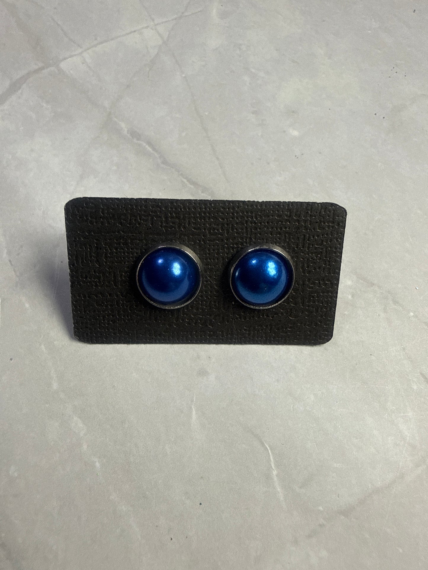 Royal Blue Stud Earrings