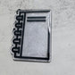 Composition notebook Resin Keychain