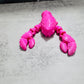 3D printed pink lobster RTS