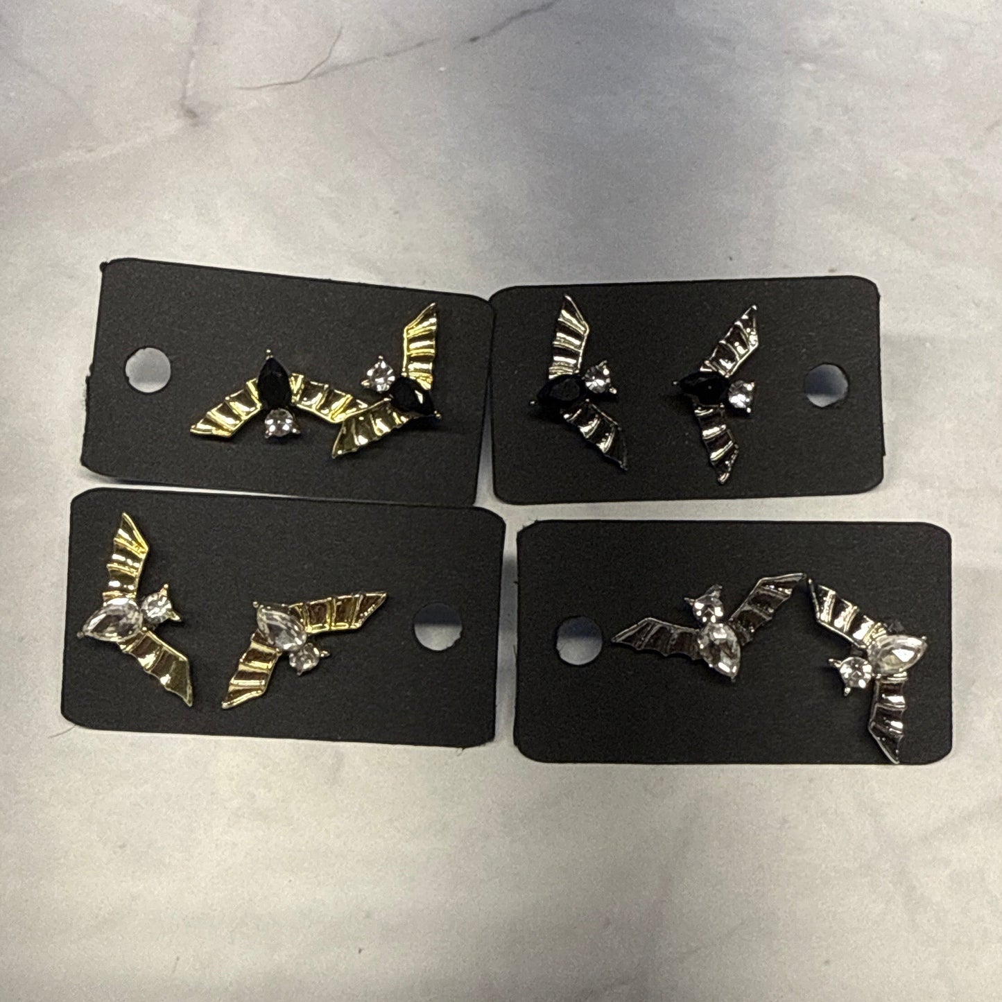 Bat Stud Earring