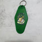 Cats & Books Motel Keychain