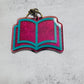Red Book Resin Keychain
