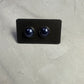 Navy Stud Earrings