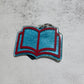 Blue Book Resin Keychain