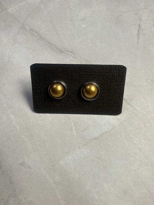 Gold Stud Earrings