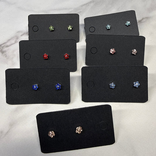 Tiny Flowers Stud Earring