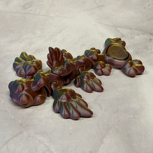 3D Printed Heart Dragon Spinner Tail (RTS)