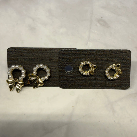 Pearl Wreath Stud Earring