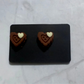 Chocolate Biscuit Sweet CLIP ON Dangle Earring