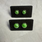 Lime Green AB Stud Earrings