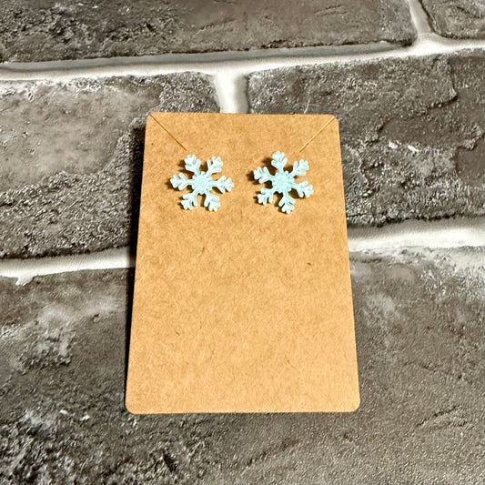 Snowflake Stud Earring