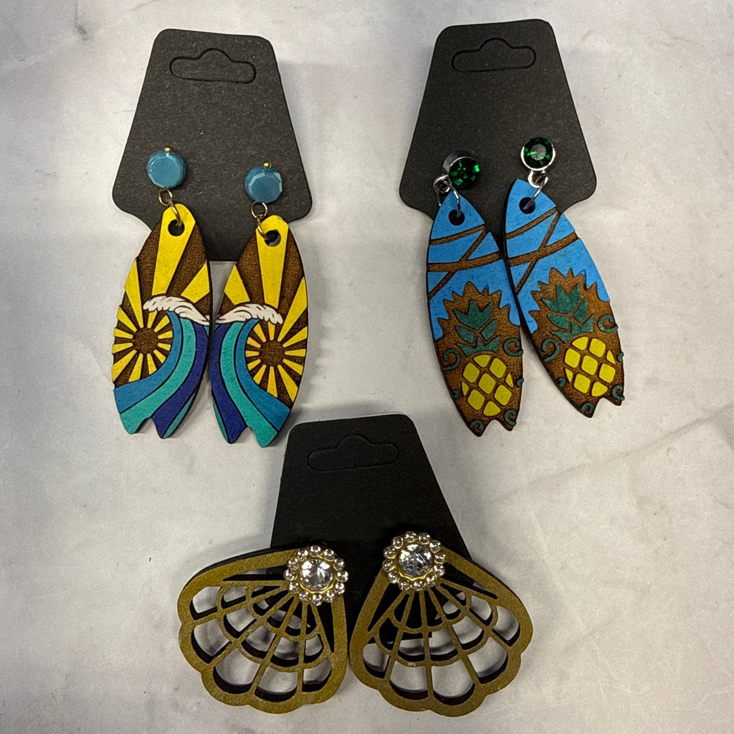 Summer Stud Dangle Earring