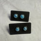 Light Blue AB Stud Earrings