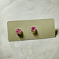 Light Pink Mushroom Stud Earring