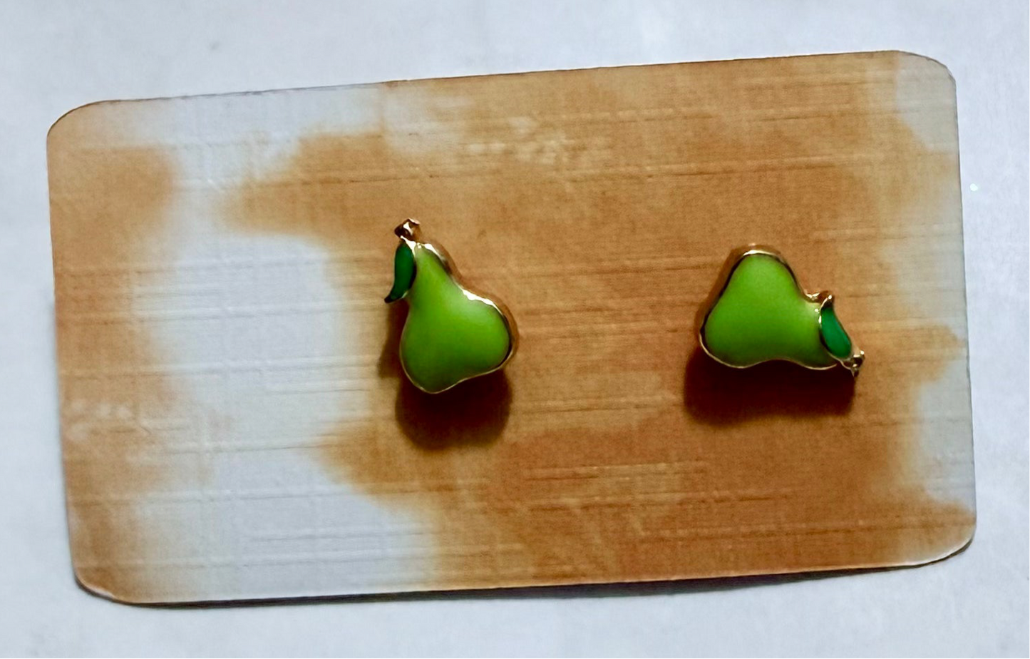 Pear Stud Earring