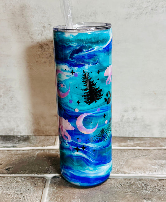 Not all Who Wander are Lost Splat 20oz Tumbler