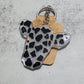 Cow head Resin Keychain