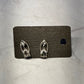 Double CZ Drop Stud Earring (Copy)