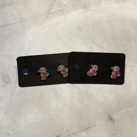 Seahorse Stud Earring