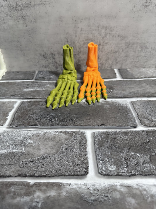 3D Printed Articulated Skelly Feet (RTS)