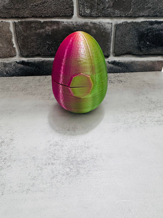 3D printed red/green egg RTS