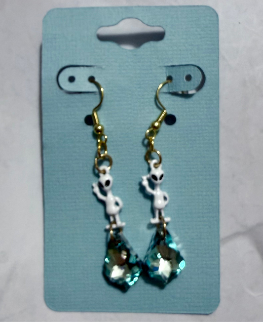 White Alien Dangle