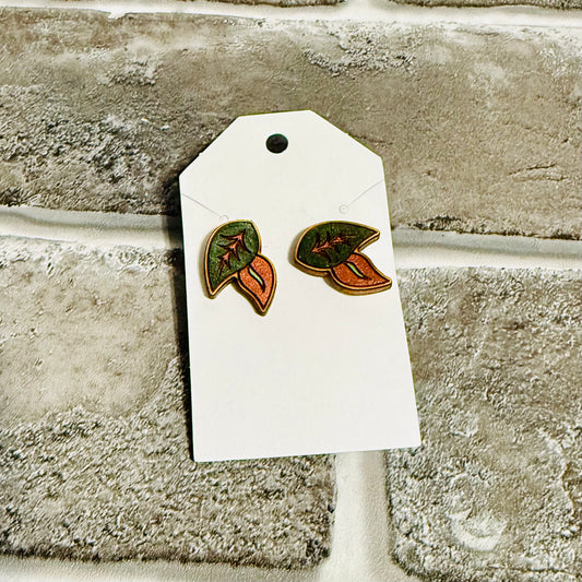 Leaf Stud Earring