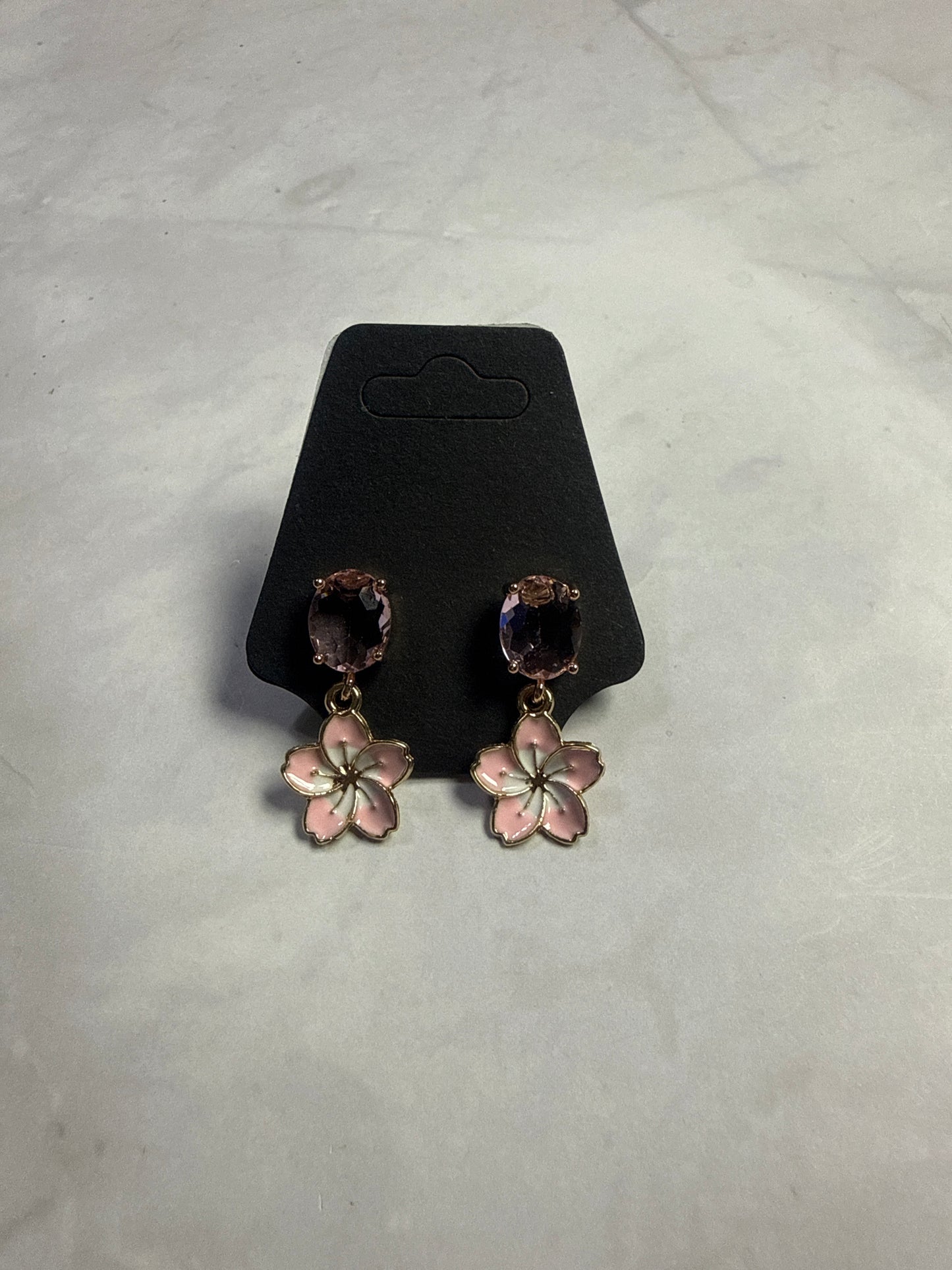 Light Pink Flower Dangle