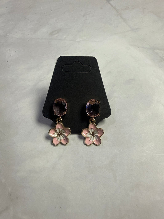 Light Pink Flower Dangle