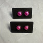 Pink Stud Earrings