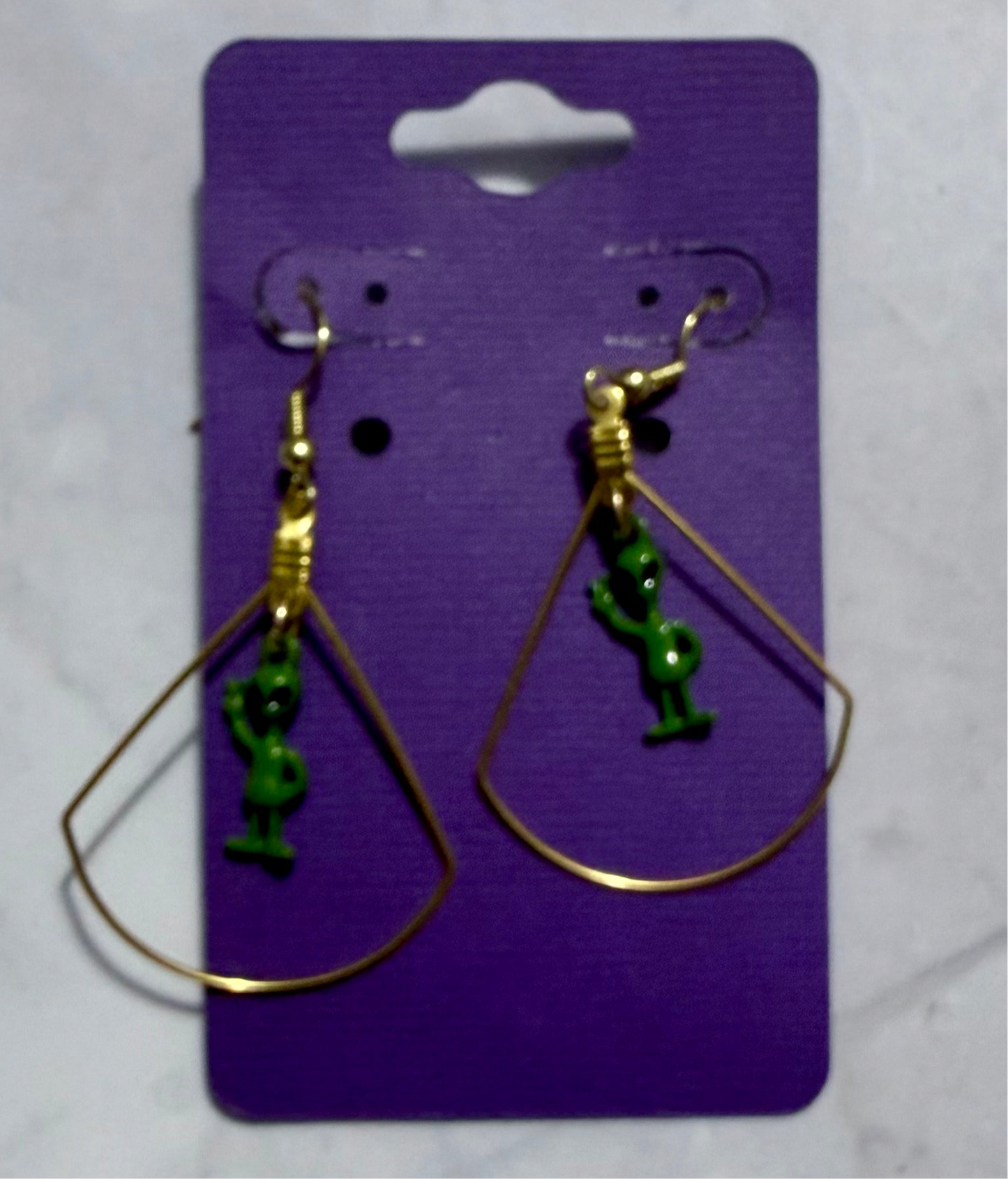 Green Alien Dangle