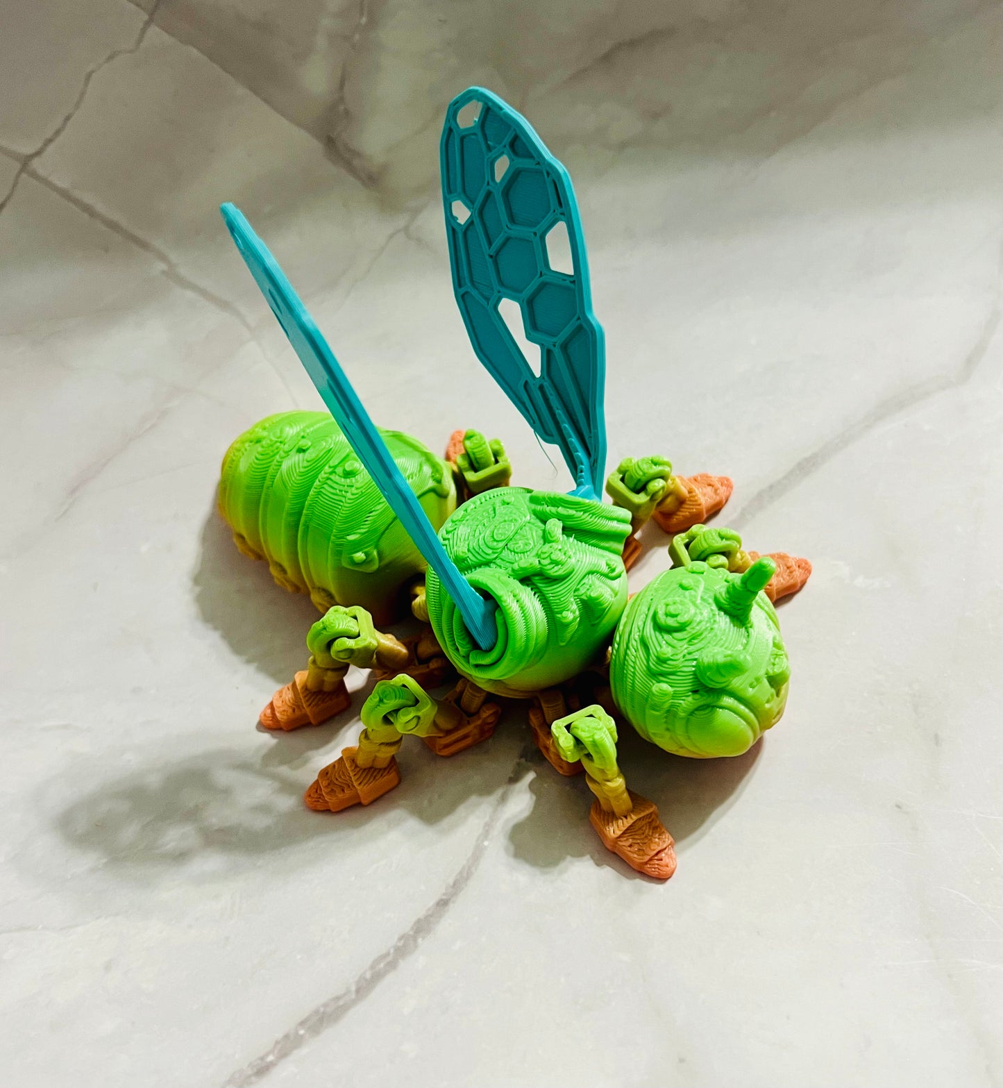 3D Printed Articulated Bug