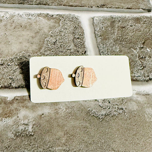 Acorn Stud Earring V2