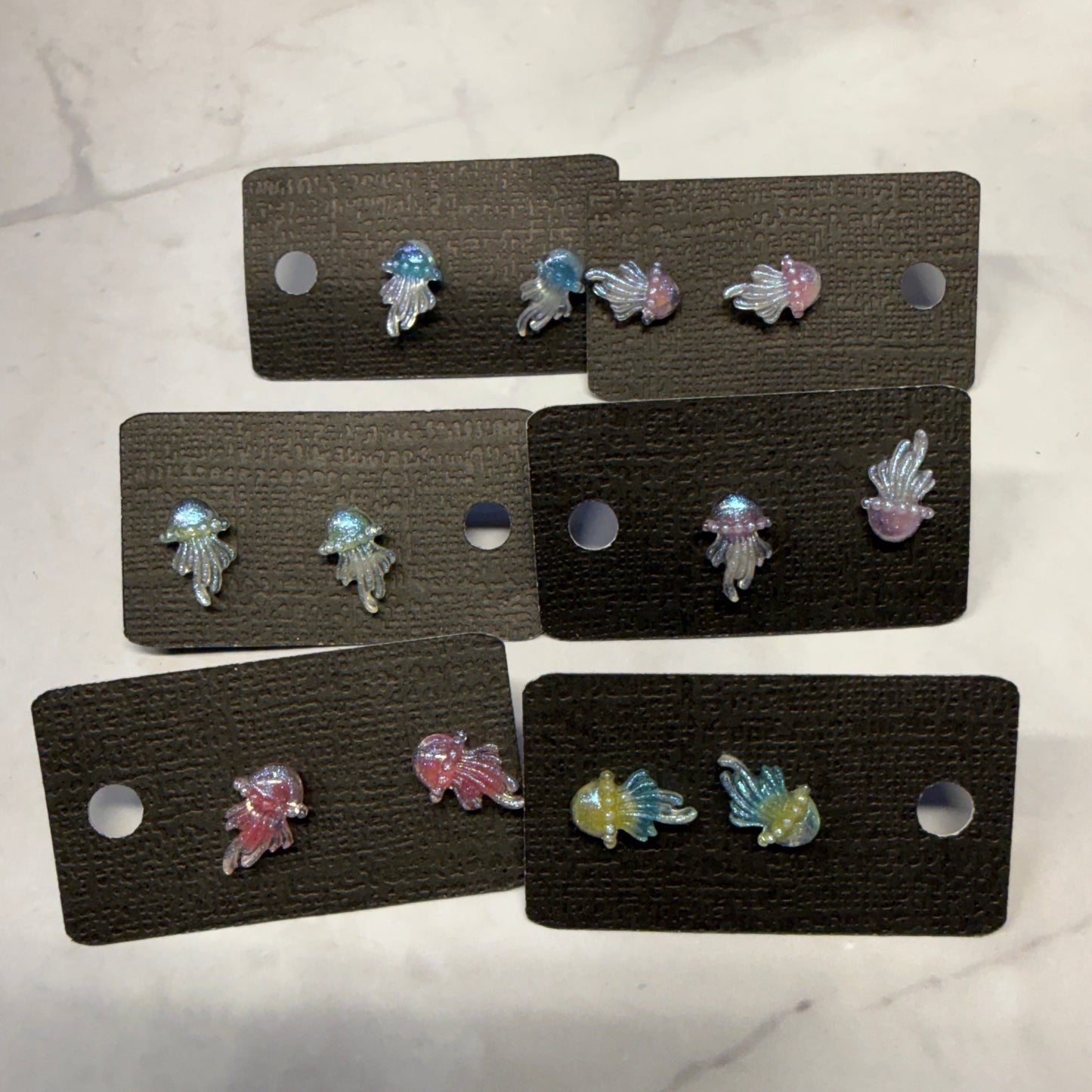 Jellyfish Stud Earring
