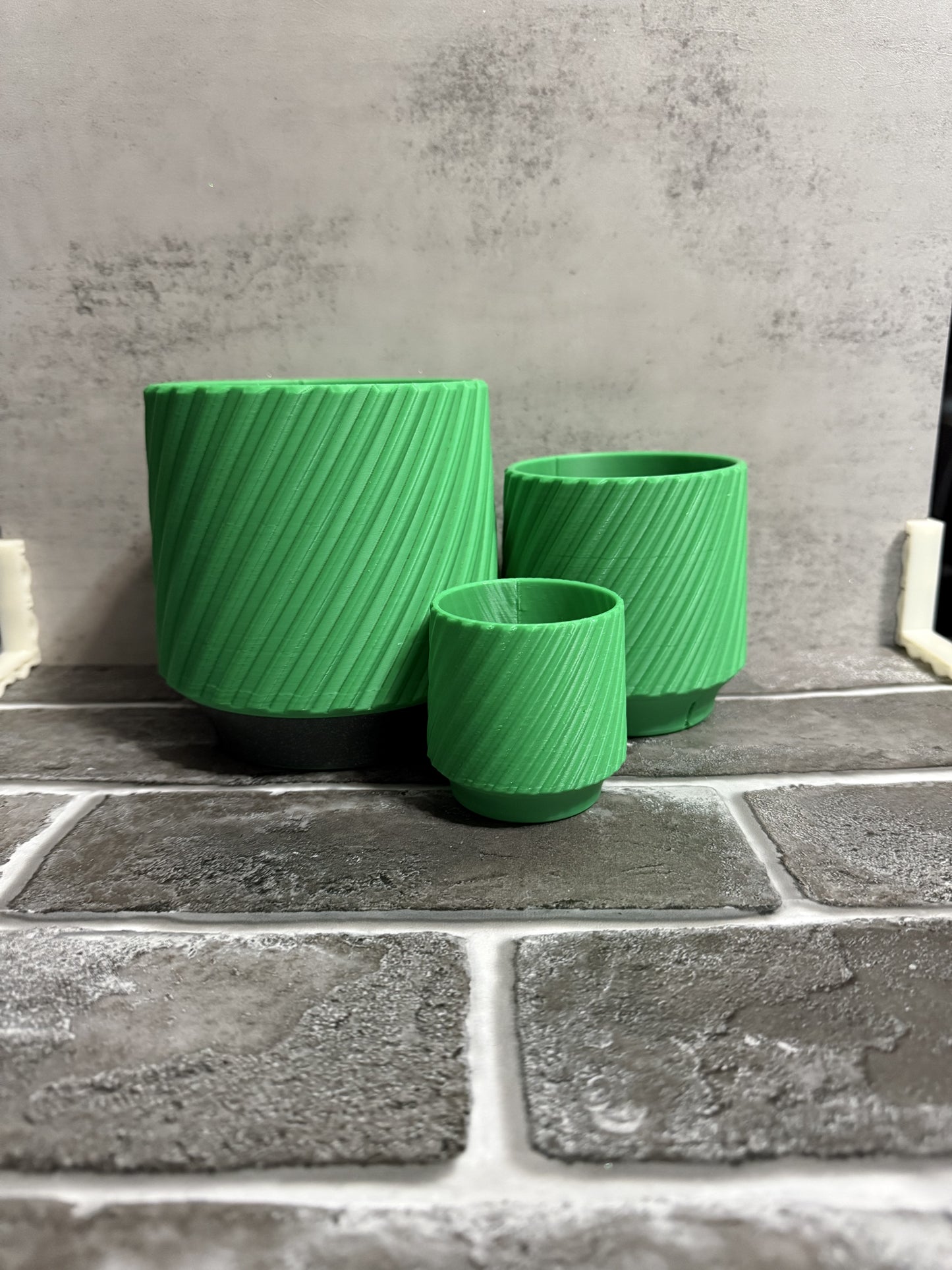 3D Printed Wall Mounted Planters (RTS)