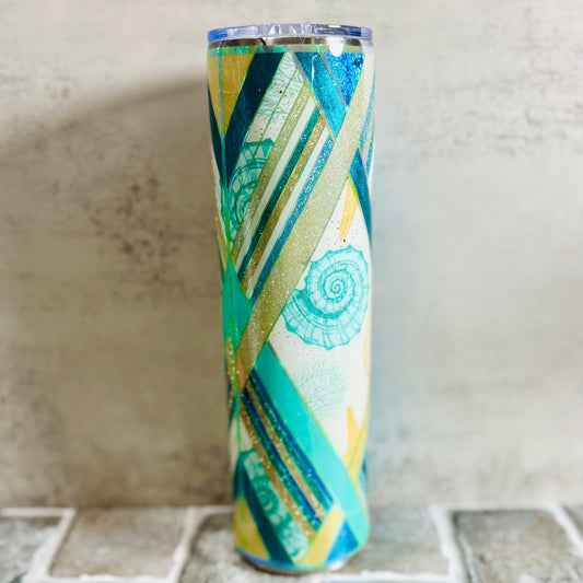 Ocean Summer Vibes 32oz Tumbler- Princess Version
