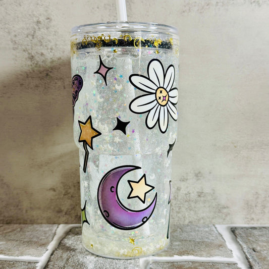Celestial Shimmer 24oz Acrylic Snowglobe