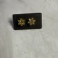 Clear Flower Stud Earring