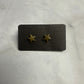 Bronze Star Stud Earrings
