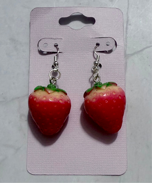 Medium Strawberry Dangle