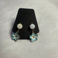 Light Blue Flower Dangle