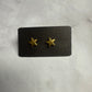 Gold Star Stud Earrings