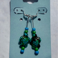 Blue and Green Turtle Dangle